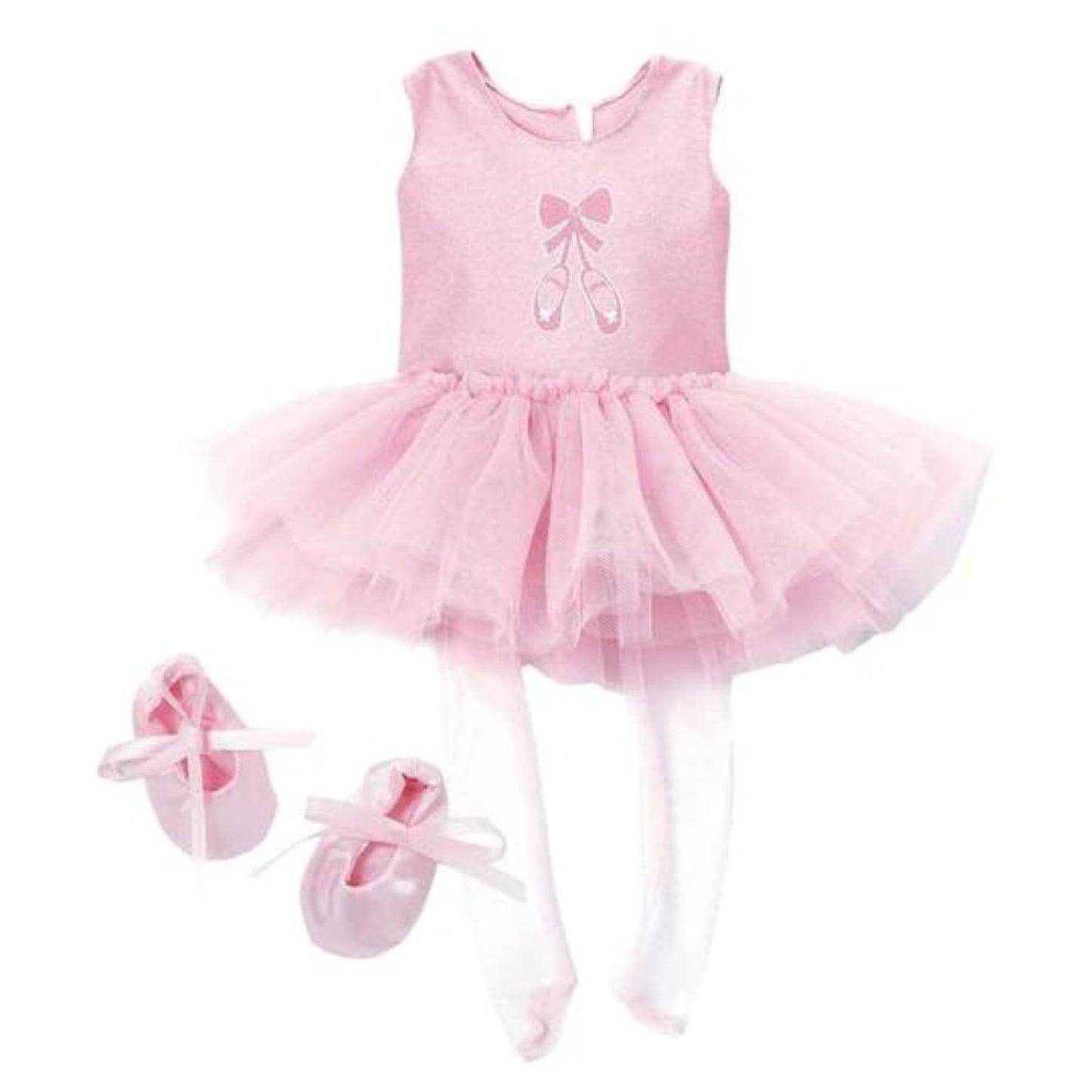 Adora Amazon Exclusive Amazing Girls Doll Accessories, Clothes for 18" Baby Dolls Includes Shiny Stockings and Satin Slippers, Birthday Gift For Ages