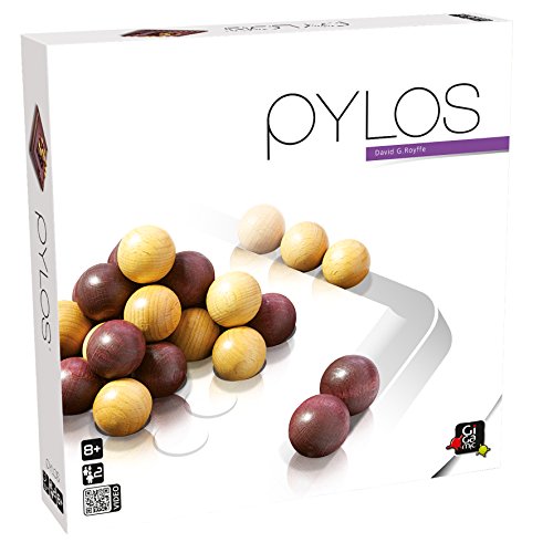 Pylos | Wooden Abstract Strategy Board Game for Kids and Adults | Compete to Stack The Final Ball on The 3D Puzzle Pyramid | Award-Winning Family Game