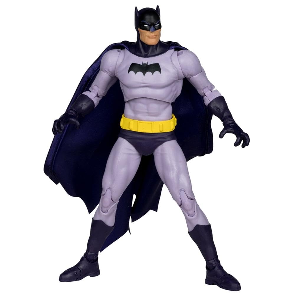 DC Multiverse Detective Comics #241 7 Inch Action Figure Exclusive - Batman (Purple Suit) Red Platinum