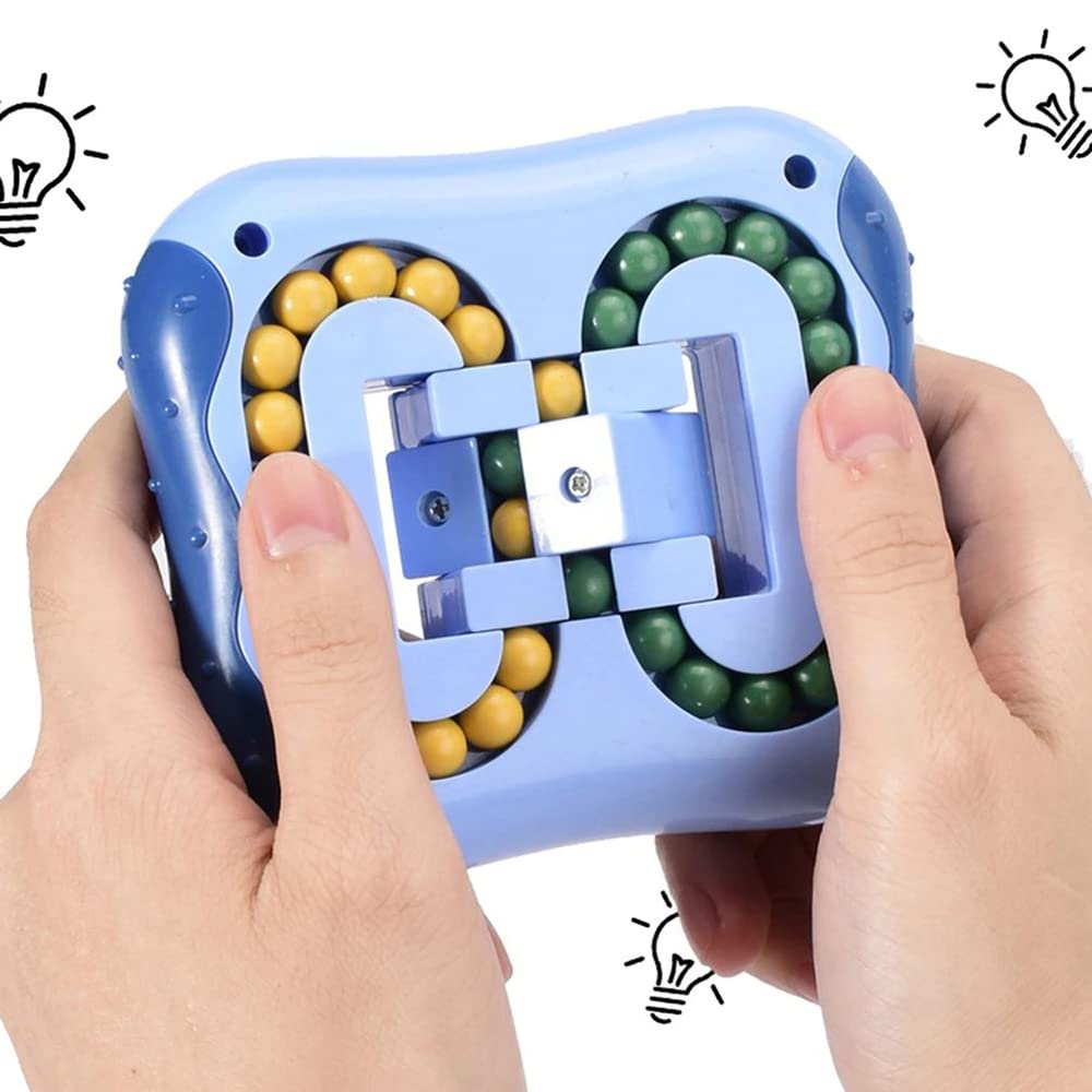 JHBEMAXS Magic Bean Cube Rotating Puzzle Games Fidget Toys (Pack of 3 PCS)