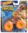 Hot Wheels Monster Trucks Steer Clear, Stripes Earned 4/4 Includes Crushed Car