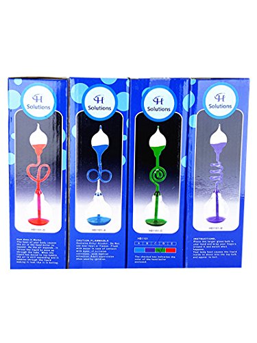 Colorful Office Thinking Hand Boiler, Glass Science Energy Transfer, Children Science Experiment, Love Birds Color Meter Hand Boiler, 2 Pcs