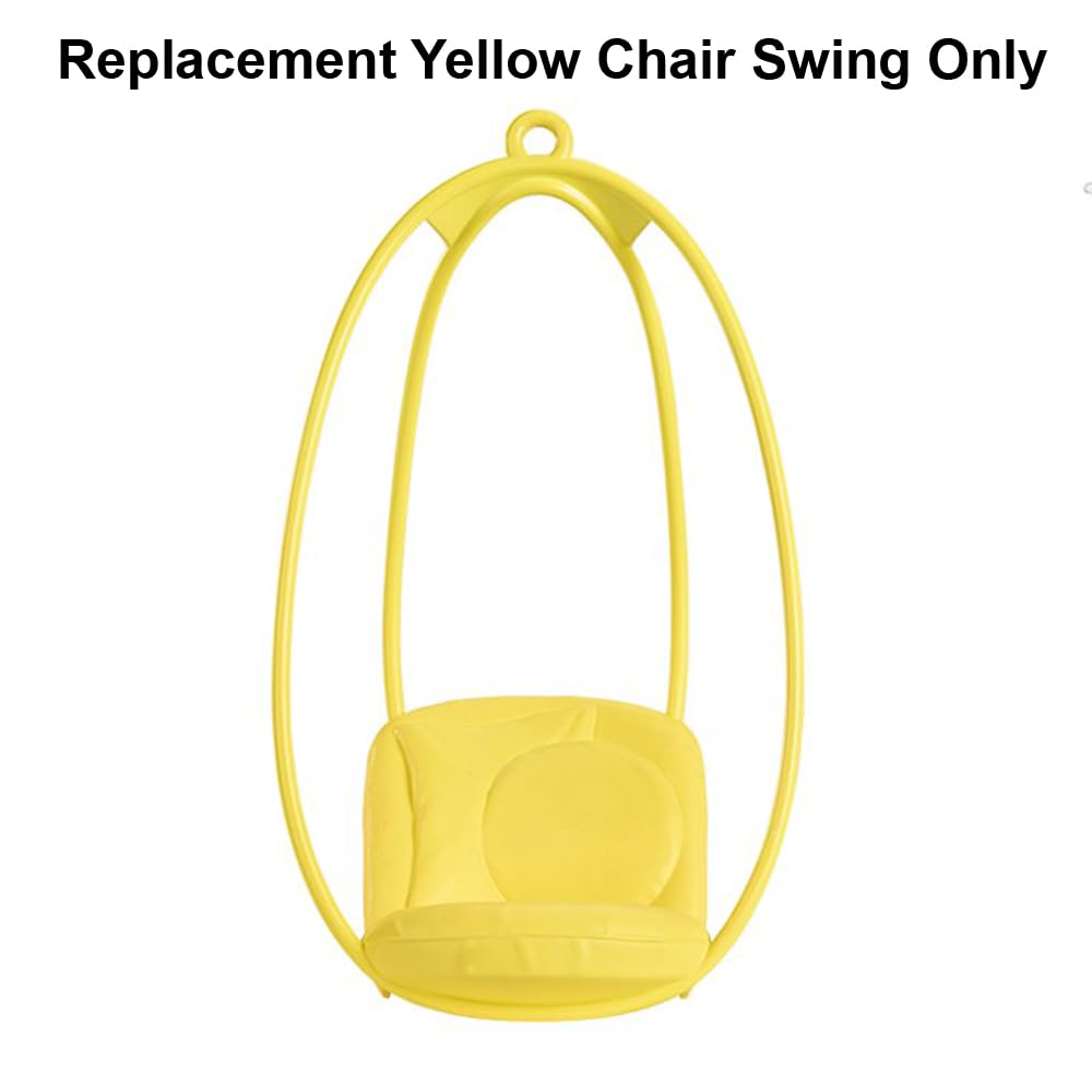 Replacement Part for Barbie Doll Dreamhouse Doll House Playset HMX10 - Replacement Yellow Chair Swing