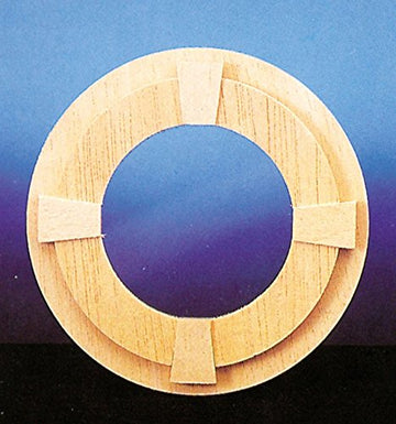 Handley House Dollhouse Miniature Circle Window Non-Working