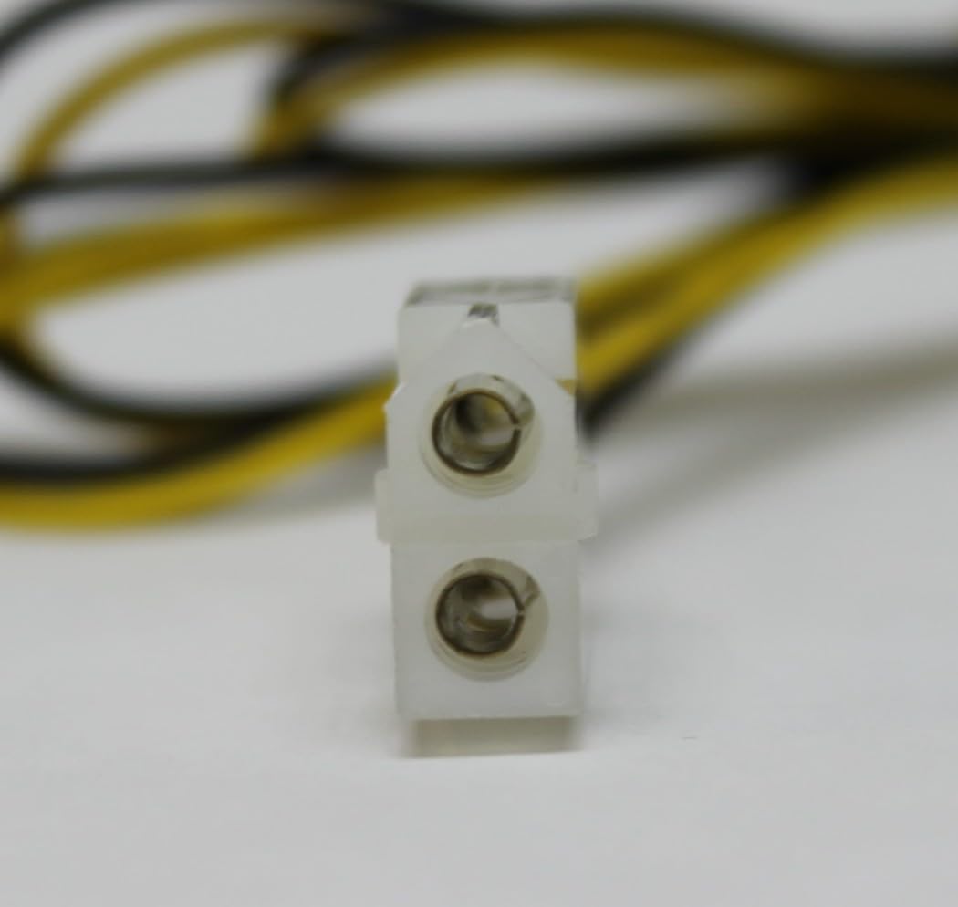3 inch arcade game LED trackball power harness with 2 pin molex connector