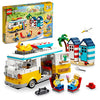 LEGO Creator 3 in 1 Beach Camper Van Building Kit, Transforms from a Campervan to Ice Cream Shop to House, Great Gift for Surfer Boys and Girls