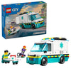 LEGO City Emergency Ambulance Toy - Building Sensory Toy for Kids, Boys and Girls, Ages 5+ - Educational, Learning Gift Idea for Birthdays