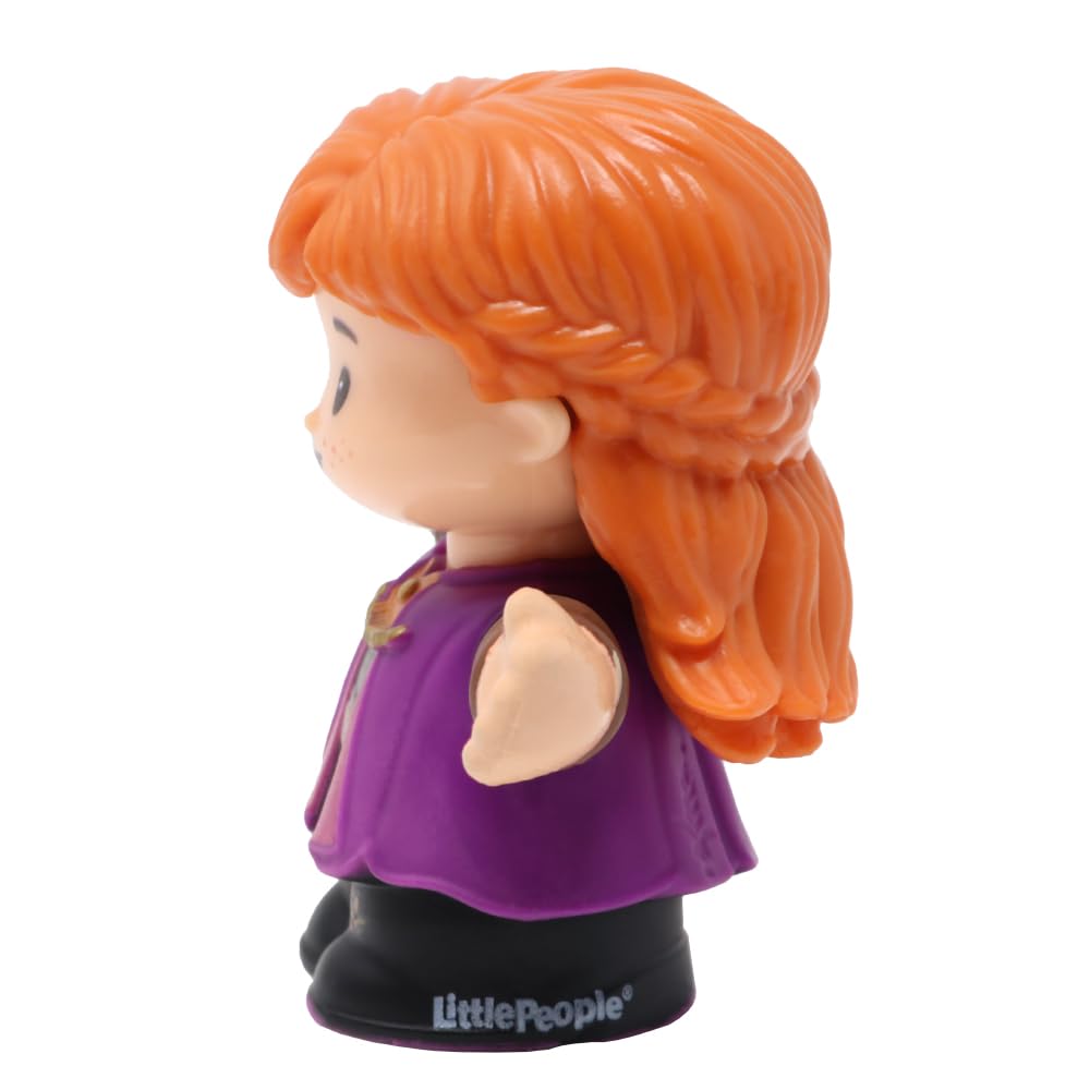 Fisher-Price Replacement Part for Collectible Little People Frozen Castle Anna and Kristoff's Sleigh Playset GWR87 - Replacement Princess Anna Figure