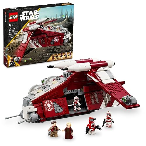 LEGO Star Wars: The Clone Wars Coruscant Guard Gunship - Buildable Star Wars Toy for 9 Year Olds - Gift Idea for Fans - Includes 3 Clone Trooper