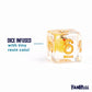 FanRoll 16mm Resin Poly DND Dice Set: Cat Dice, Role Playing Game Dice for Dungeons and Dragons
