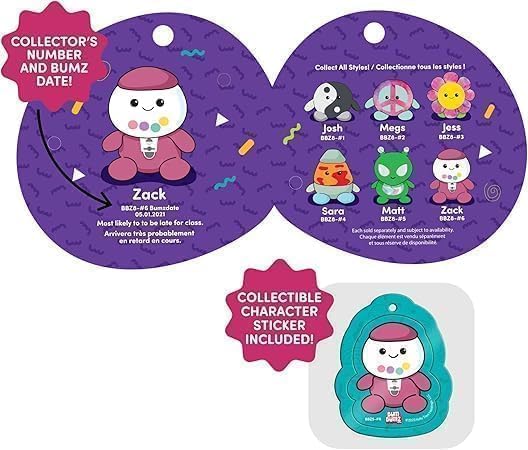 BumBumz 7.5-inch Hello Kitty and Friends Bumz - Classic Pompompurin Plush - Collectible Sanrio Toy - from The Makers of Original Squishmallows - Ages