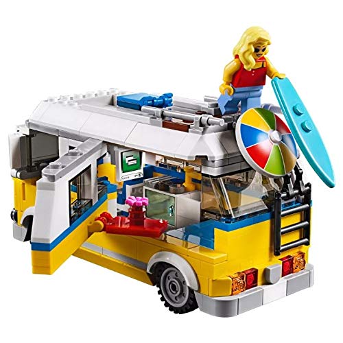 LEGO Creator 3in1 Sunshine Surfer Van 31079 Building Kit (379 Pieces)