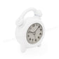 Odoria 1/12 Miniature Alarm Clock Dollhouse Decoration Accessories, White