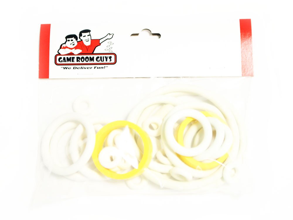Game Room Guys Bally El Toro Pinball White Rubber Ring Kit