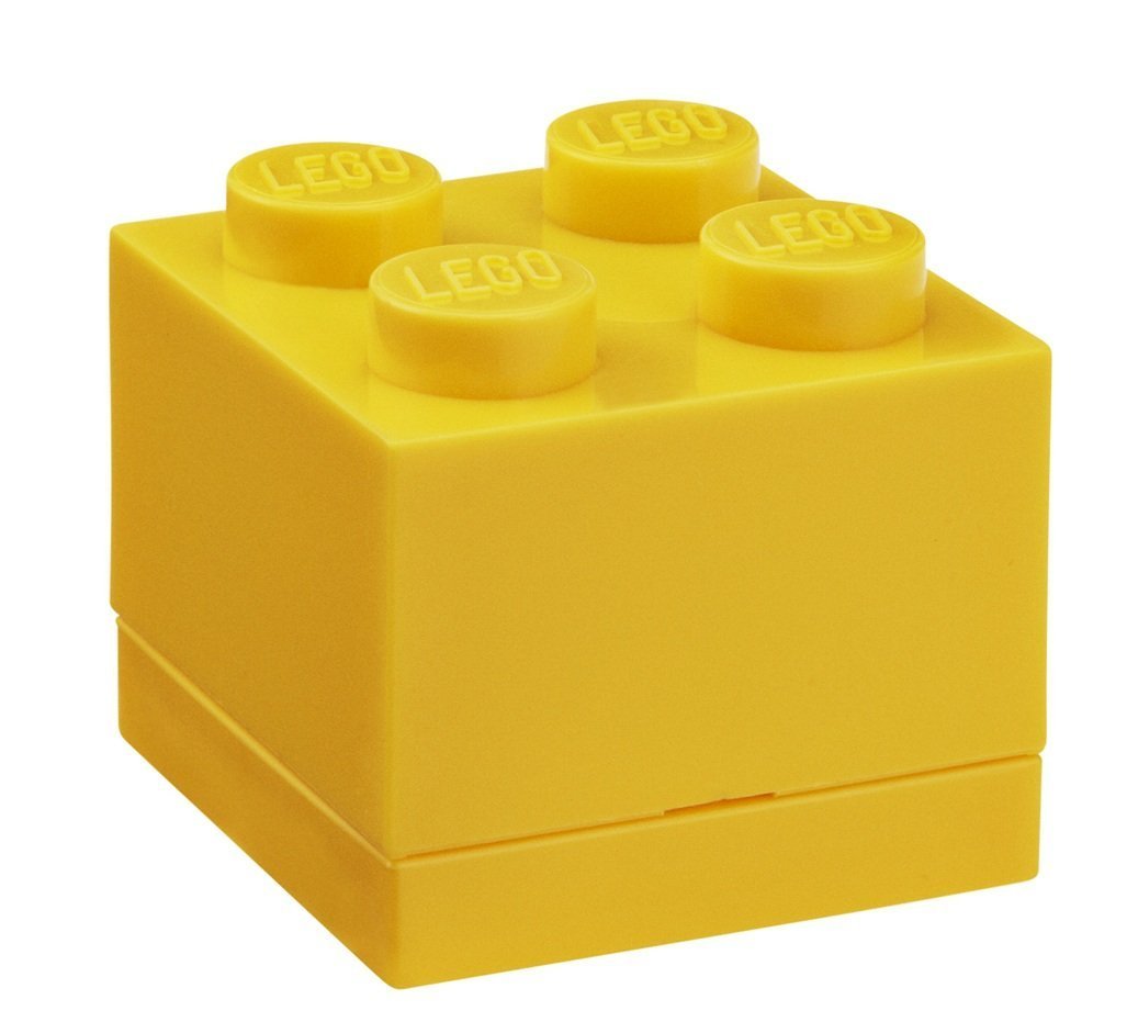 Room Copenhagen, LEGO Mini Box - 1.8 x 1.8 x 1.7 in - Brick 4, White