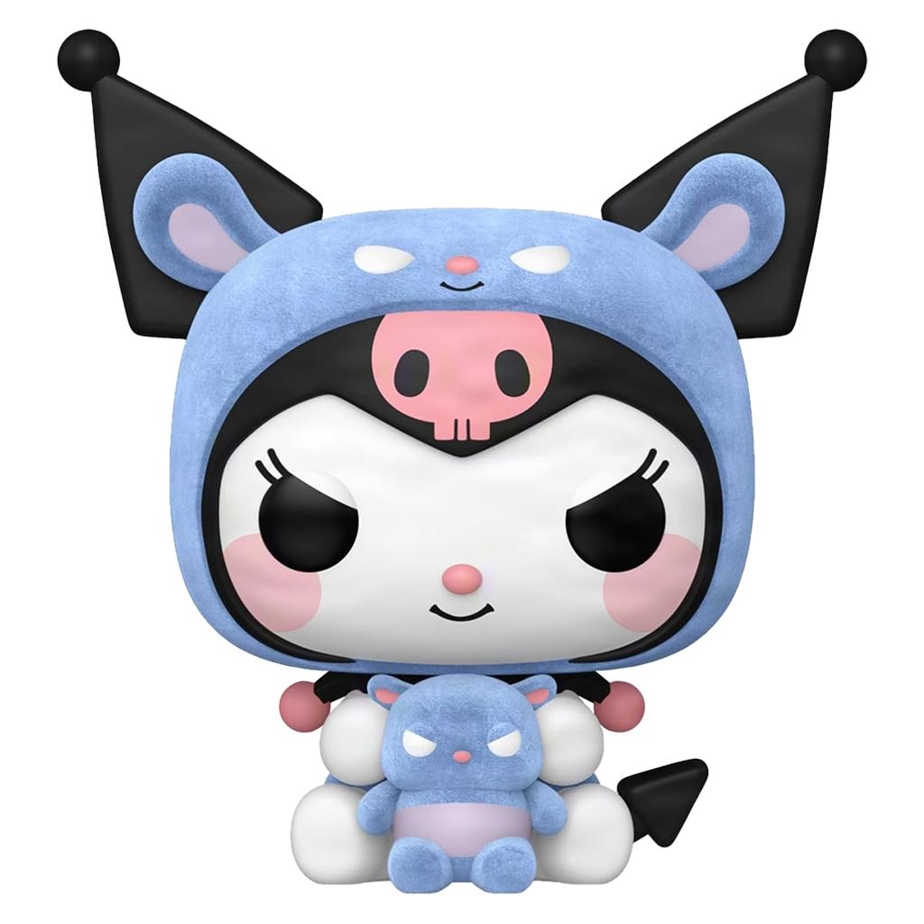 Pop! Animation: Kuromi as Baku Flocked #111 Sanrio Vinyl Figure Limited Edition