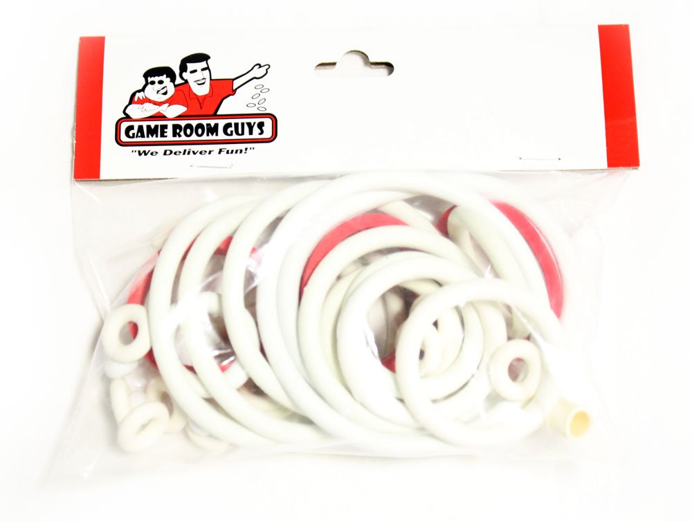 Game Room Guys Williams Laser Ball Pinball White Rubber Ring Kit