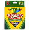 Triangular Anti-roll Crayons
