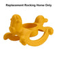 Fisher-Price Replacement Part Little-People Playset - HGP72 ~ GLT76 ~ Replacement Yellow Rocking Horse ~ Holds Little People Figure ~ Works Great