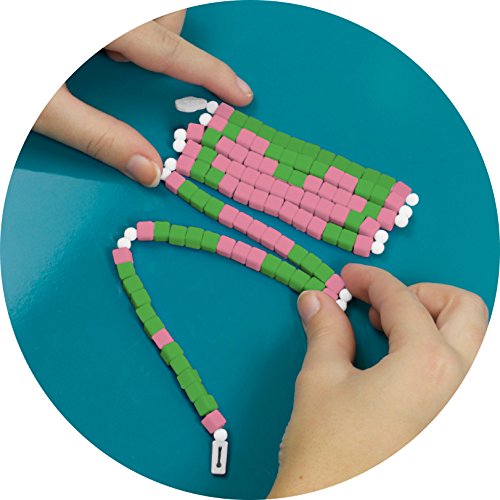 MindWare Secret Pixx Message in A Bracelet, Makes 7 Silicone Bead Bracelets