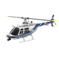 Wooptoothy C138 Bell206 RC Helicopter, 1:33 Scale, 2.4G 6CH RTF Single Propeller Aileron Free, Six-axis Gyroscope, Modular Battery, One-Touch Function