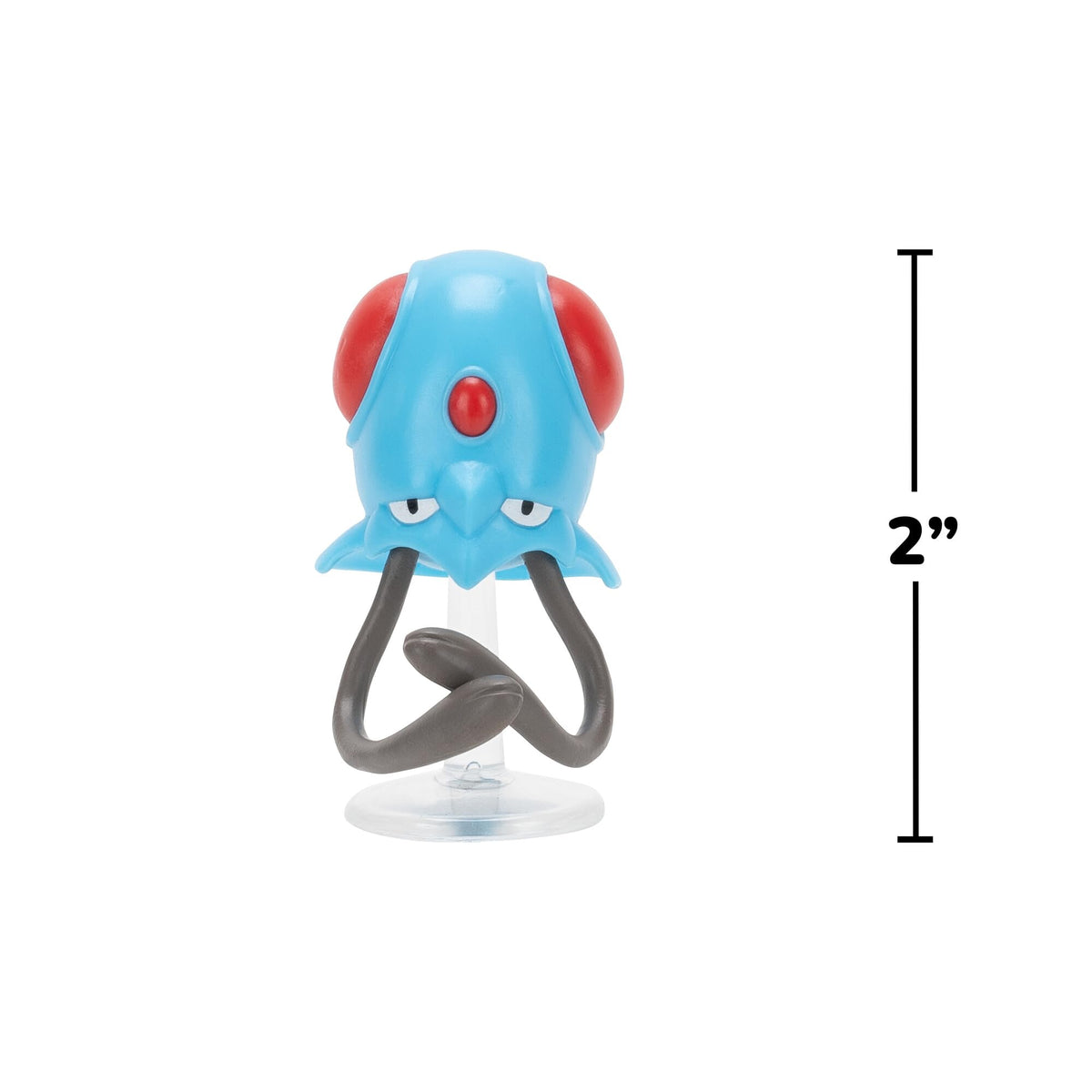 Pokémon Tentacool and Scuba Clip 'N' Go Ball Includes a 2" Battle Figure with Stand and Scuba Ball Accessory.