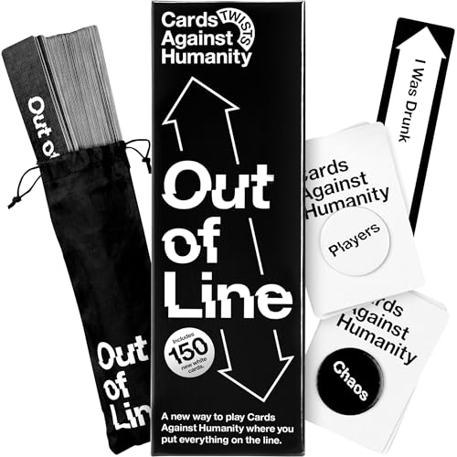 Cards Against Humanity: Out of Line • A New Twist on The Classic Adult Party Game • New Expansion, Plus a Whole New Way to Play Where You Rank Cards