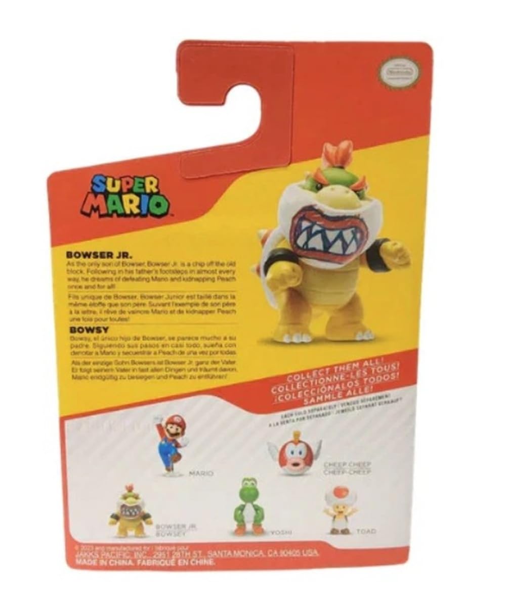 Super Mario Bowser Jr 2.5 Inch Action Figure with Mask