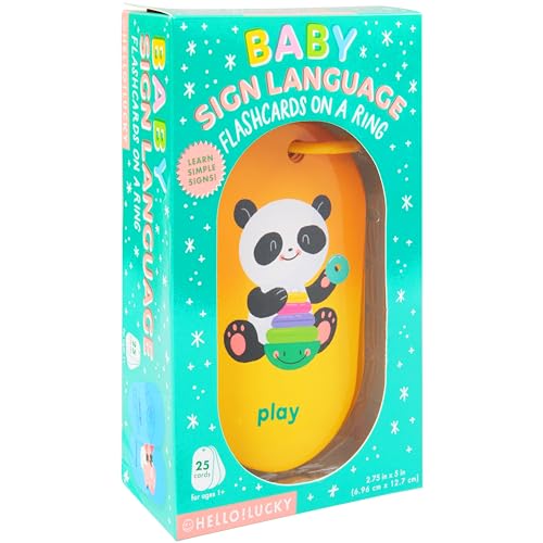 Hello!Lucky Baby's First Words Sign Language Flash Cards (BFC4-25419)