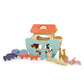 Tender Leaf Toys - Little Noah’s Ark - Wooden Animal Shape Sorting Toy - Compact and Made for Little Hands, Improve Hand-Eye Coordination