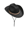 Rubies Adult Deluxe Felt Cowboy Hat, Black