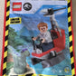 LEGO Jurassic World: Owen Minifigure with Helicopter and Baby Dino Lab