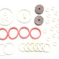 Game Room Guys Gottlieb King Kool Pinball White Rubber Ring Kit