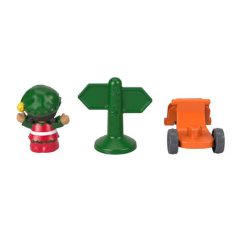 Fisher-Price Little People Holiday Figure Set; Elf & Tricycle