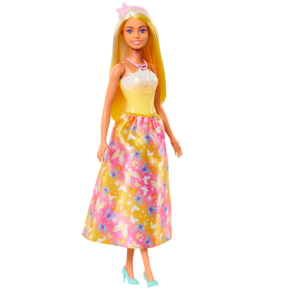 Barbie Royal Doll with Brightly Highlighted Fantasy Hair