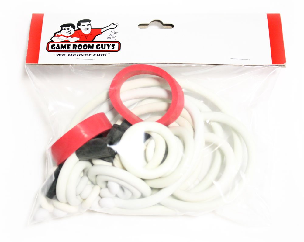 Game Room Guys Williams Police Force Pinball White Rubber Ring Kit