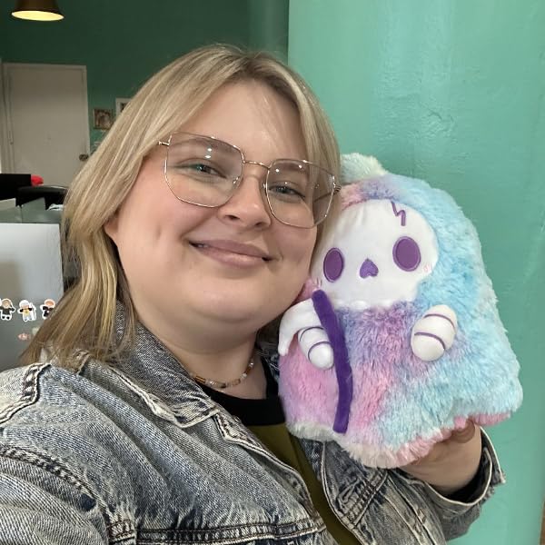 Squishable - Mini Tie Dye Reaper - Spooky Collection - 9 in - Soft Toy Collectible Stuffed Animal