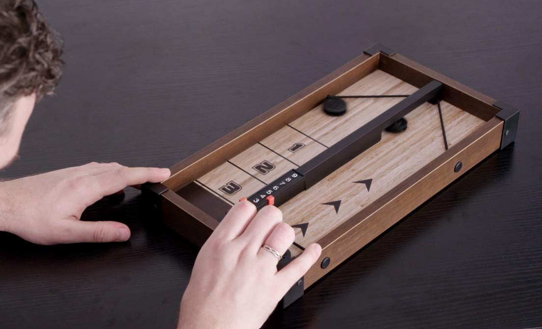 Medal Sports Corp Barrington 16 Tabletop Sling Shuffleboard Game Table