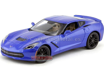 2014 Chevrolet Corvette Stingray Z51 Blue 1/18 by Maisto 31677