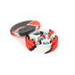 FanRoll Silicone Round Dice Case: Red/Black/White, Role Playing Game Dice Accessories for Dungeons and Dragons