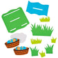 Fun Express Baby Moses Floating Craft Kit Makes 12 - Sunday School Crafts for Kids Ages 4-8 | Christian Crafts & Bible Activities for Church |