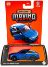Matchbox Moving Parts Alfa Romeo Stelvio, 2022 Model, 1:64 Scale, Blue Diecast Car