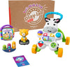 Fisher-Price Baby & Toddler Play Kit Let’s Walk & Talk Gift Set, Developmental Toys & Activity Guide for Infants Ages 9+ Months