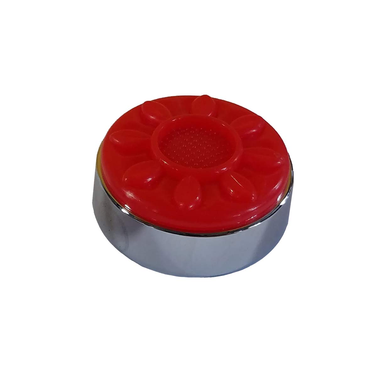 Game Room Guys Premium Chrome-Plated Steel Indoor Shuffleboard Pucks - Set of 8 (2-5/16", 58mm, Blue & Red)
