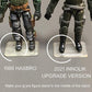 EBCO 50 Pieces Plastic Action Figure Stand Base for 3.75inchGI Joe Figure Toy Exclusive Upgrade Clear Display Stand Tool,Transparent