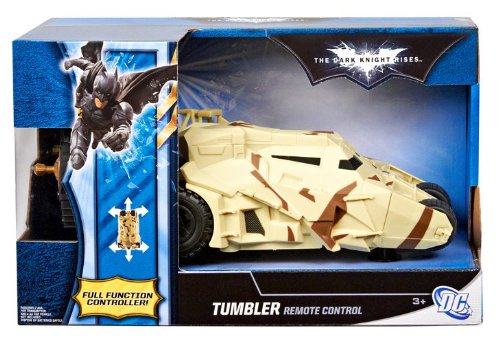 Mattel R/C Batman The Dark Knight Rises Tumbler Vehicle