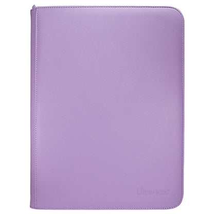 Ultra PRO - Vivid 9-Pocket Zippered PRO-Binder: Purple - Protect Up to 360 Collectible Trading, Sports or Valuable Gaming Cards, Ultimate Protection