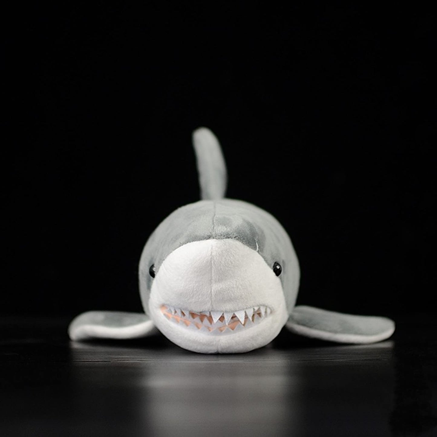 BABY FRANKIEZHOU Simulation Great White Shark Plush Toy, Super Kawaii Realistic Plush Stuffed Sea Animal Doll Pillow Super Soft Kids Birthday Gift