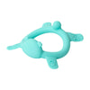 Pigeon Silicone Animal-Shaped Baby Teether, Green Bear, 3M+, 1 Count - Multi-Textured Teething Relief Toys, Lightweight & Easy to Grasp