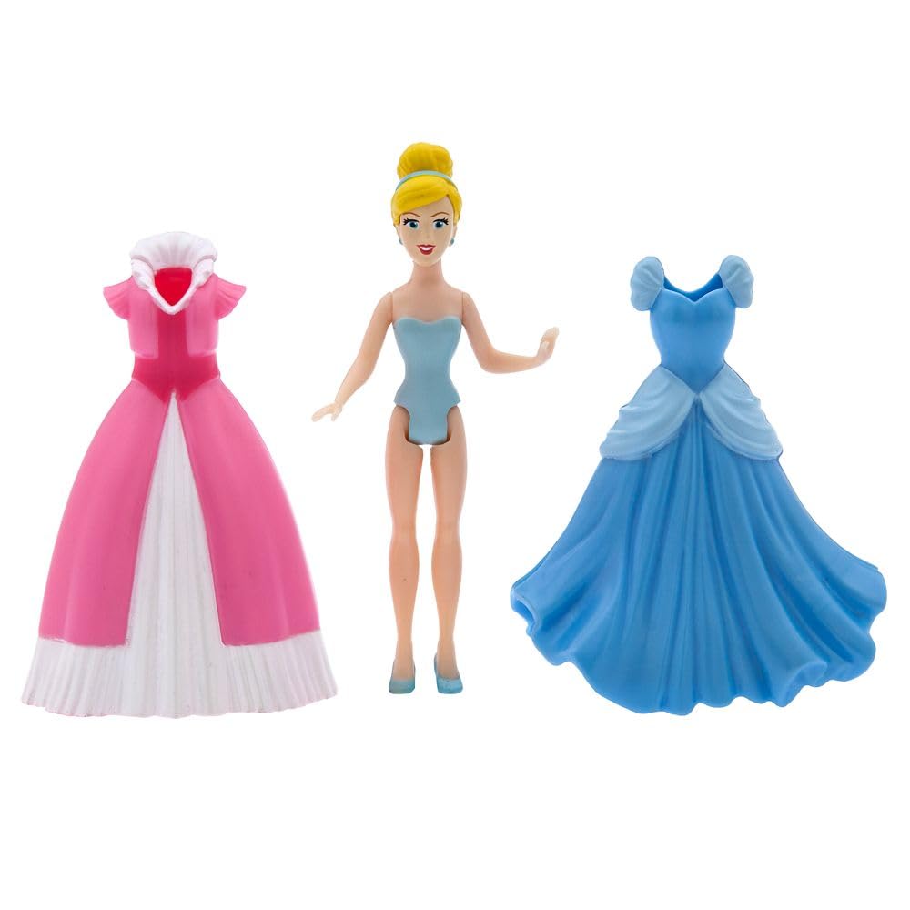 Disney Store Official Cinderella Doll, Horses, & Carriage Play Set - Princess Toys - Light-Up Glittering Pumpkin Coach & Accessories